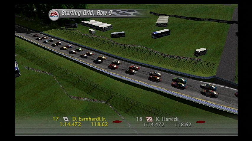 NASCAR Thunder 2003 | GameCube | gameplay screenshot | region=North America | source-country= | zypher-v2 | moby-7f6ce323234a | Data by MobyGames.com