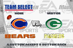 Madden NFL 2002 | Game Boy Advance | gameplay screenshot | region=North America | source-country= | zypher-v2 | moby-f591d89cc98a | Data by MobyGames.com