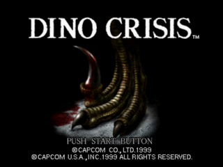 Dino Crisis | PlayStation | gameplay screenshot | region=North America | source-country= | zypher-v2 | moby-b201996005cc | Data by MobyGames.com