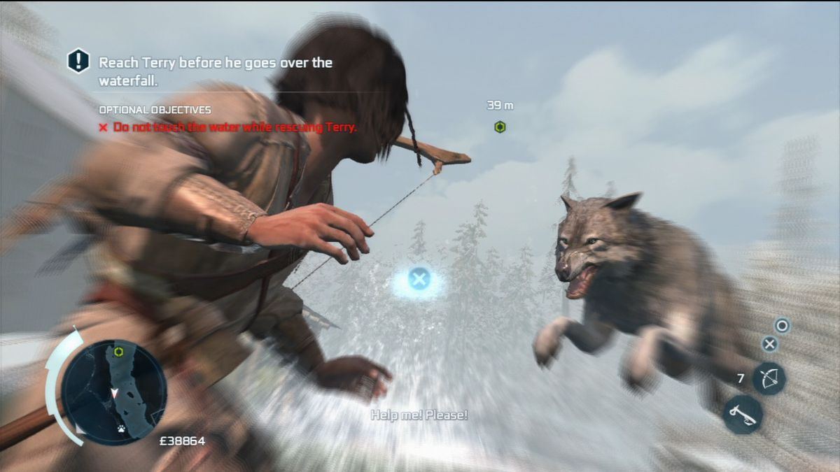 Assassin's Creed III | PlayStation 3 | gameplay screenshot | Data by MobyGames.com