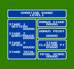
Shooting Range | NES | gameplay screenshot | Data by MobyGames.com