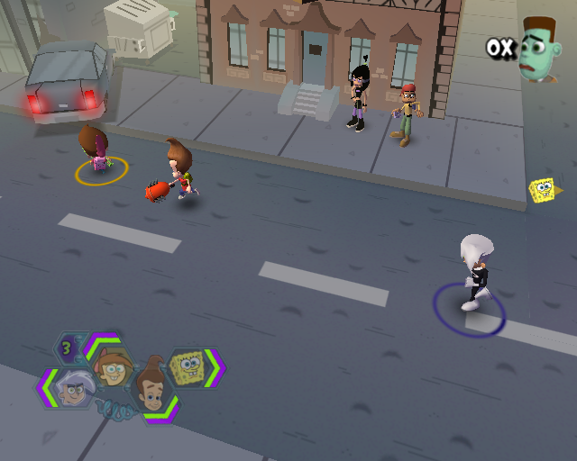 
Nicktoons Unite! | PlayStation 2 | gameplay screenshot | Data by MobyGames.com