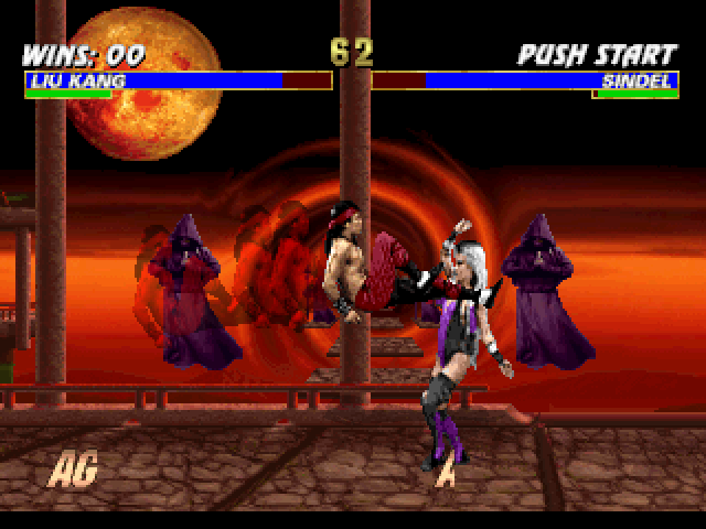 Mortal Kombat Trilogy | PlayStation | gameplay screenshot | Region: North America | source-country= | Data by MobyGames.com