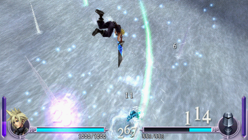 Dissidia: Final Fantasy | PSP | gameplay screenshot | moby-c1998454503f | Data by MobyGames.com