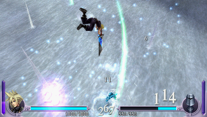 Dissidia: Final Fantasy | PSP | gameplay screenshot | moby-c1998454503f | Data by MobyGames.com