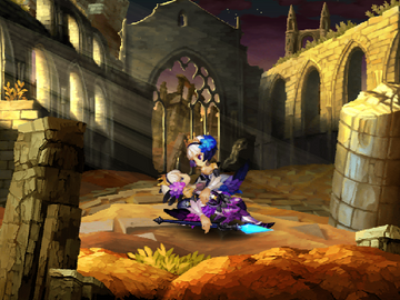 Odin Sphere | PlayStation 2 | gameplay screenshot | region=North America | source-country= | zypher-v2 | moby-5228e89cac9a | Data by MobyGames.com
