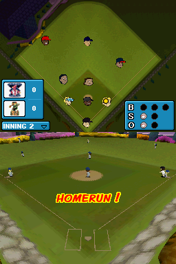 
Backyard Baseball '09 | Nintendo DS | gameplay screenshot | Region: North America | source-country= | Data by MobyGames.com