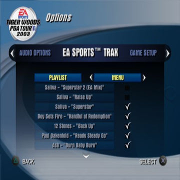 Tiger Woods PGA Tour 2003 | PlayStation 2 | gameplay screenshot | region=North America | source-country= | zypher-v2 | moby-8c6bb367ad6b | Data by MobyGames.com