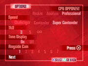 
Contender | PlayStation | gameplay screenshot | Region: North America | source-country= | Data by MobyGames.com