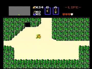 The Legend of Zelda | NES | gameplay screenshot | region=North America | source-country= | zypher-v2 | moby-2d22dae501ec | Data by MobyGames.com