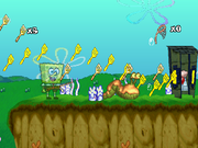SpongeBob SquarePants: SuperSponge | PlayStation | gameplay screenshot | region=North America | source-country= | zypher-v2 | moby-1b02a5c92687 | Data by MobyGames.com
