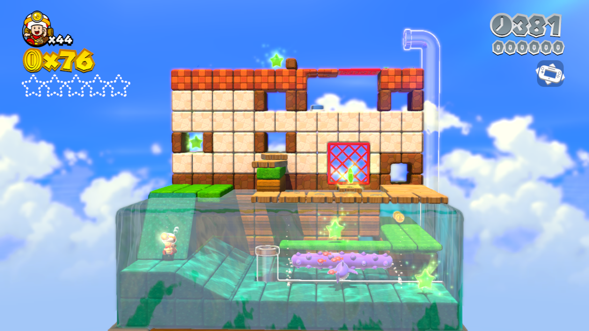 Super Mario 3D World | Wii U | gameplay screenshot | Region: North America | source-country= | Data by MobyGames.com