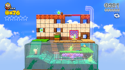 
Super Mario 3D World | Wii U | gameplay screenshot | Region: North America | source-country= | Data by MobyGames.com