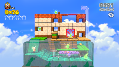 
Super Mario 3D World | Wii U | gameplay screenshot | Region: North America | source-country= | Data by MobyGames.com