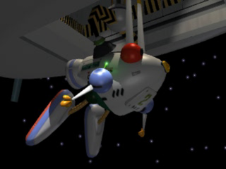 
Jumping Flash! 2 | PlayStation | gameplay screenshot | Data by MobyGames.com