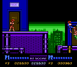 
Double Dragon II: The Revenge | NES | gameplay screenshot | Data by MobyGames.com