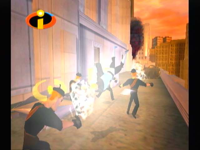 The Incredibles | GameCube | gameplay screenshot | region=North America | source-country= | zypher-v2 | moby-835dd5ad7fd9 | Data by MobyGames.com