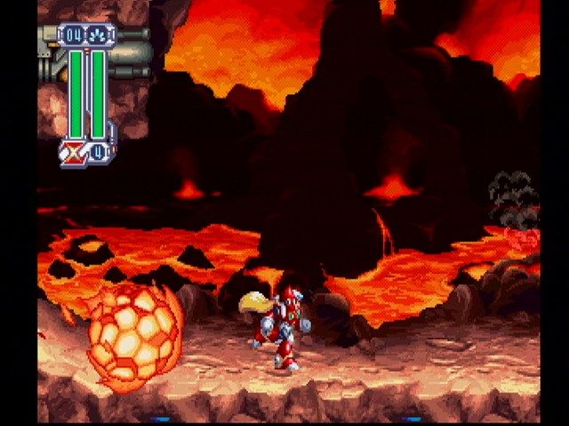 
Mega Man X4 | PlayStation | gameplay screenshot | Data by MobyGames.com