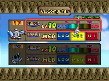 Dr. Mario 64 | Nintendo 64 | gameplay screenshot | region=North America | source-country= | zypher-v2 | moby-b463ac49e5fd | Data by MobyGames.com