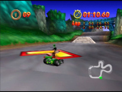Mickey's Speedway USA | Nintendo 64 | gameplay screenshot | region=North America | source-country= | zypher-v2 | moby-665d92035a73 | Data by MobyGames.com