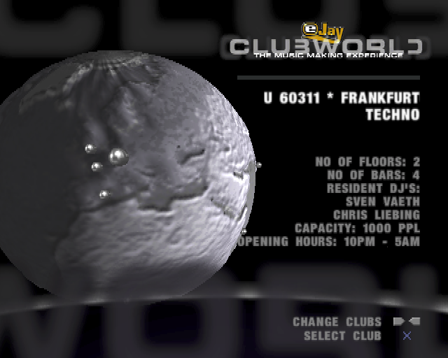 
eJay ClubWorld | PlayStation 2 | gameplay screenshot | Region: North America | source-country= | Data by MobyGames.com