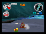 
Hydro Thunder | Nintendo 64 | gameplay screenshot | Data by MobyGames.com