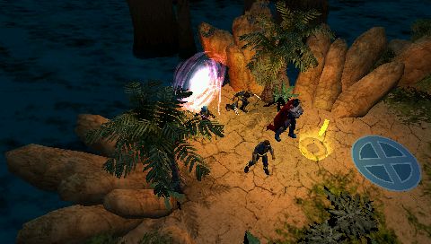 X-Men: Legends II - Rise of Apocalypse | PSP | gameplay screenshot | Region: North America | source-country= | Data by MobyGames.com