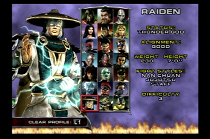 Mortal Kombat: Deadly Alliance | PlayStation 2 | gameplay screenshot | region=North America | source-country= | zypher-v2 | moby-142bb35efcdc | Data by MobyGames.com