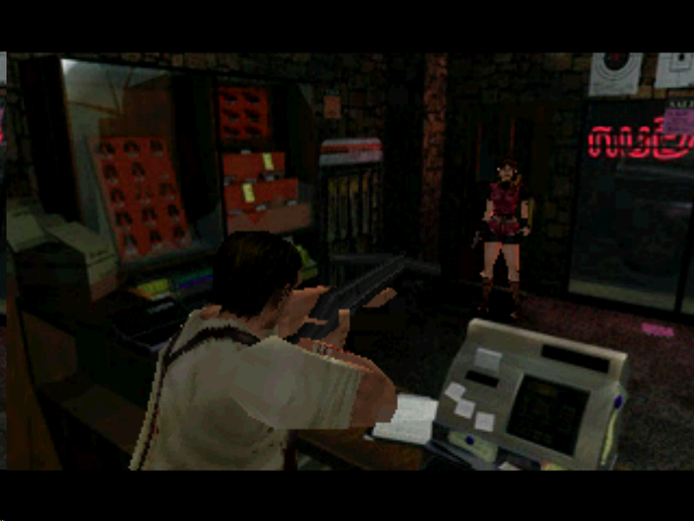 
Resident Evil 2 (Greatest Hits) | PlayStation | gameplay screenshot | Region: North America | source-country= | Data by MobyGames.com