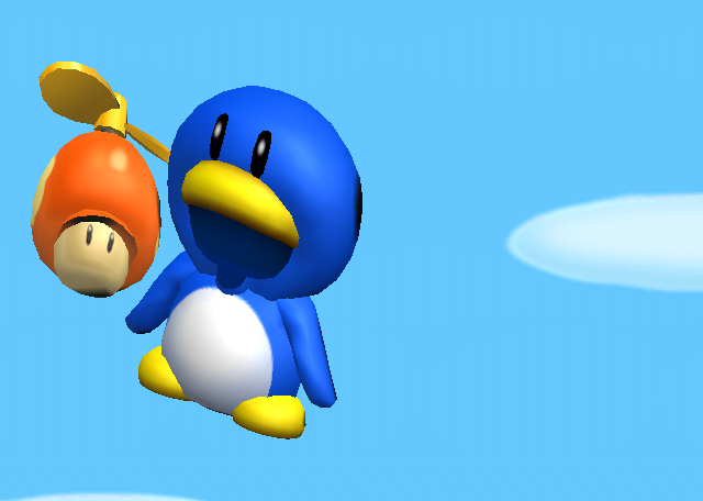 
New Super Mario Bros. Wii | Wii | gameplay screenshot | Region: North America | source-country= | Data by MobyGames.com