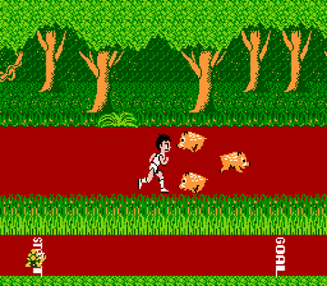 
Athletic World | NES | gameplay screenshot | Data by MobyGames.com