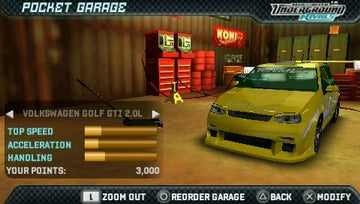 
Need for Speed: Underground - Rivals | PSP | gameplay screenshot | Data by MobyGames.com