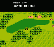 
Bandai Golf: Challenge Pebble Beach | NES | gameplay screenshot | Data by MobyGames.com