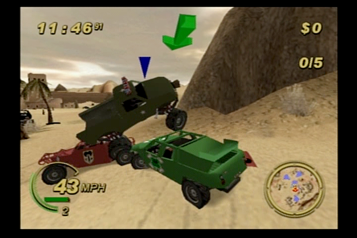 
Smuggler's Run | PlayStation 2 | gameplay screenshot | Region: North America | source-country= | Data by MobyGames.com
