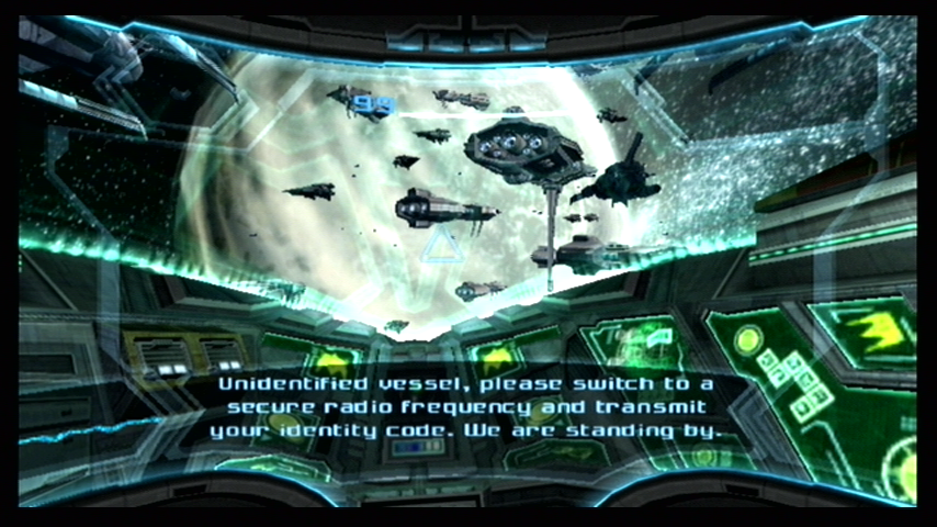 Metroid Prime 3: Corruption | Wii | gameplay screenshot | region=North America | source-country= | zypher-v2 | moby-90deec5cafee | Data by MobyGames.com