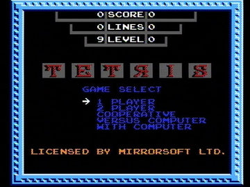 
Tetris | NES | gameplay screenshot | Data by MobyGames.com