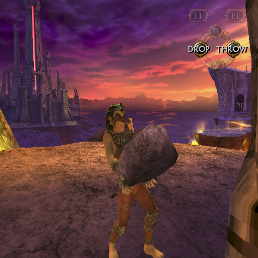 Sphinx and the Cursed Mummy | PlayStation 2 | gameplay screenshot | Region: North America | source-country= | Data by MobyGames.com