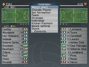 
World Soccer: Winning Eleven 9 | PlayStation 2 | gameplay screenshot | Region: Japan | source-country= | Data by MobyGames.com