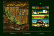 Vigilante 8 | PlayStation | gameplay screenshot | region=North America | source-country= | zypher-v2 | moby-2b1fb20e511e | Data by MobyGames.com