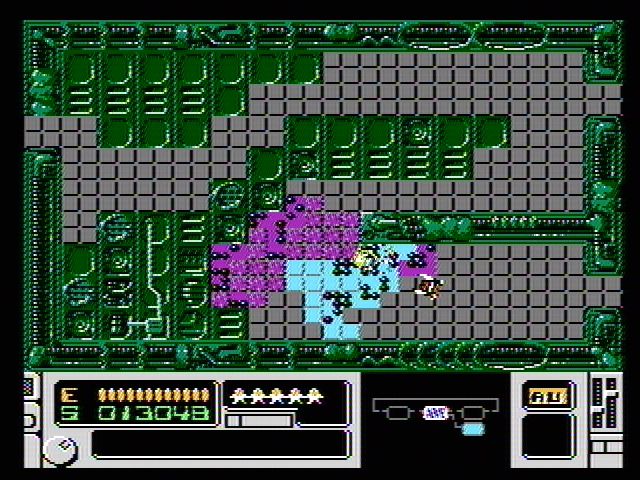 
The Mutant Virus | NES | gameplay screenshot | Data by MobyGames.com
