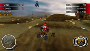 MX vs. ATV: Untamed | PSP | gameplay screenshot | region=North America | source-country= | zypher-v2 | moby-954eaae10a24 | Data by MobyGames.com