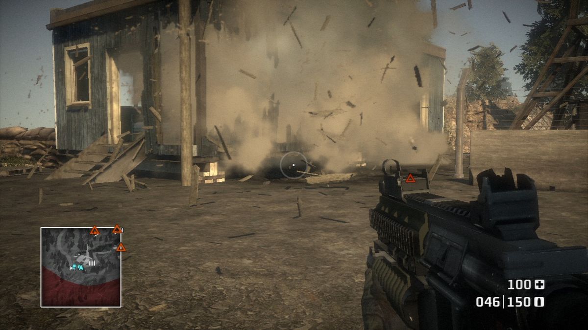 
Battlefield: Bad Company | PlayStation 3 | gameplay screenshot | Region: North America | source-country= | Data by MobyGames.com