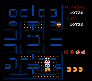 
Pac-Man | NES | gameplay screenshot | Data by MobyGames.com