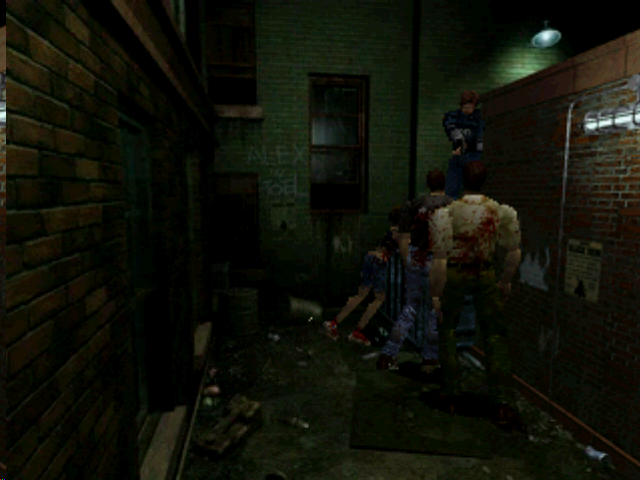 
Resident Evil 2 (Greatest Hits) | PlayStation | gameplay screenshot | Region: North America | source-country= | Data by MobyGames.com