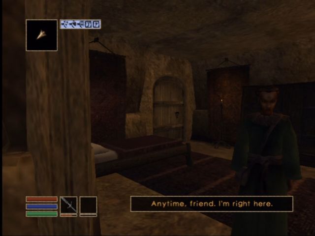 
The Elder Scrolls III: Morrowind | Xbox | gameplay screenshot | Region: North America | source-country= | Data by MobyGames.com