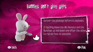Rayman: Raving Rabbids | Wii | gameplay screenshot | region=North America | source-country= | zypher-v2 | moby-f5a69130cf32 | Data by MobyGames.com