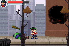 
Disney's American Dragon: Jake Long - Rise of the Huntsclan! | Game Boy Advance | gameplay screenshot | Data by MobyGames.com