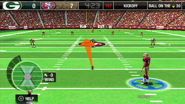 Madden NFL 09 | PSP | gameplay screenshot | region=North America | source-country= | zypher-v2 | moby-a5f7876f08e0 | Data by MobyGames.com