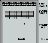 
Alleyway | Game Boy | gameplay screenshot | Data by MobyGames.com