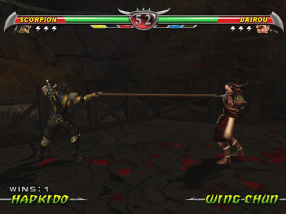 Mortal Kombat: Deception | PlayStation 2 | gameplay screenshot | region=North America | source-country= | zypher-v2 | moby-820a51501566 | Data by MobyGames.com